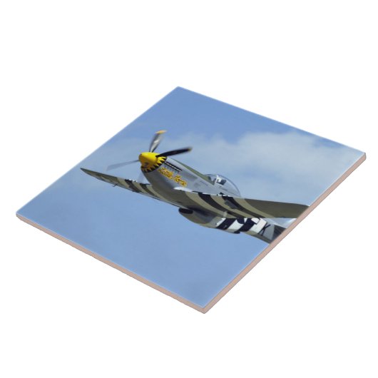 北アメリカP-51Dのムスタング、小さい馬 タイル (側面)