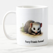 北アメリ絵を描カ産のデジタル時計 コーヒーマグカップ