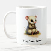 北アメリ絵を描カ産のデジタル時計 コーヒーマグカップ