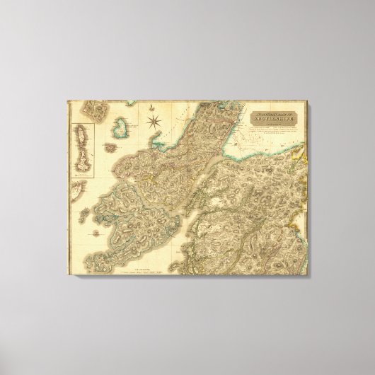 北アルギルシャー キャンバスプリント (正面)