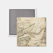 北イギリス植民地の総合地図 マグネット (正面/裏面)