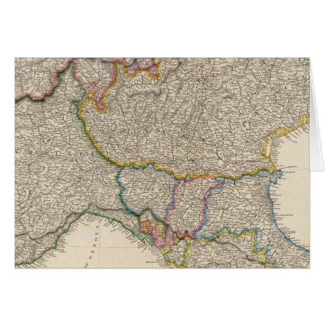 北イタリアとサルデーニャ (正面横)