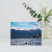 北イタリアのオルタ湖 ポストカード (スタンド正面)