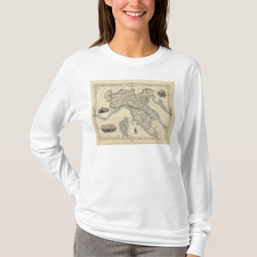 北イタリア4 Tシャツ (正面)
