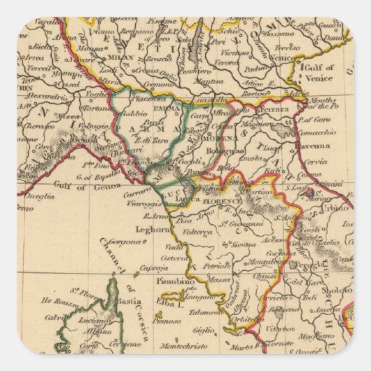 北イタリア スクエアシール (正面)