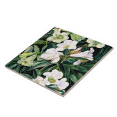 北インドのシャクナゲ、植物学 タイル (側面)