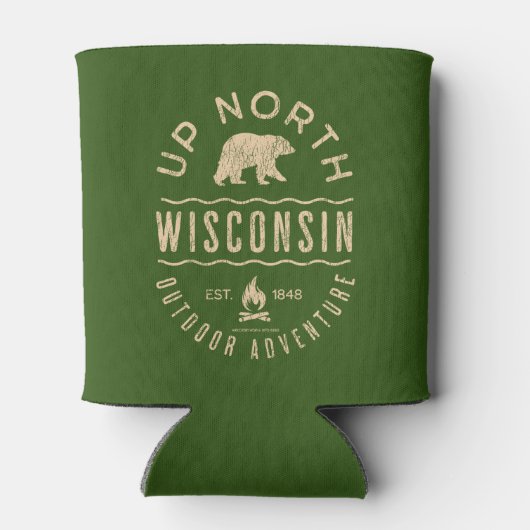 北ウィスコンシン 缶クーラー (裏面)