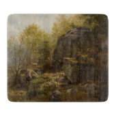 北ウェールズのコンウェイ近郊の風景(A.H. Wyant) カッティングボード (正面)