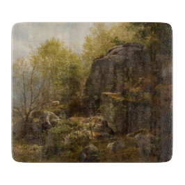 北ウェールズのコンウェイ近郊の風景(A.H. Wyant) カッティングボード