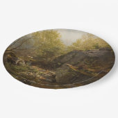 北ウェールズのコンウェイ近郊の風景(A.H. Wyant) ペーパープレート (アングル)