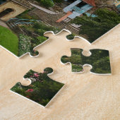 北ウェールズのポートマイリオン河口グウィネッドのビュー ジグソーパズル (側面)