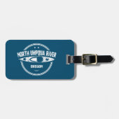 北ウンパリバーオレゴンカヤック ラゲッジタグ (正面横)