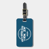 北ウンパリバーオレゴンカヤック ラゲッジタグ (正面縦)