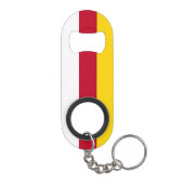 北オセチアの旗 キーホルダー栓抜き (裏面)