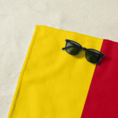 北オセチアの旗 ビーチタオル (インサイチュ)