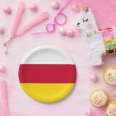 北オセチアの旗 ペーパープレート (パーティー)