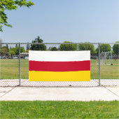 北オセチアの旗 横断幕 (インサイチュ)