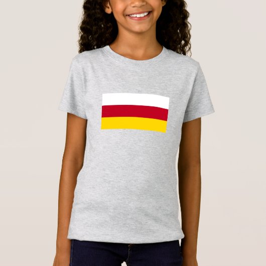 北オセチアの旗 Tシャツ (正面)