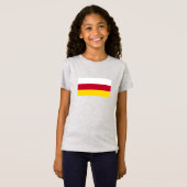 北オセチアの旗 Tシャツ (正面フル)