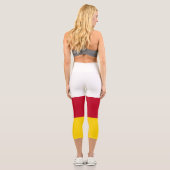 北オセチア国旗 カプリレギンス (裏面)