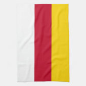 北オセチア国旗 キッチンタオル (縦)