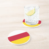 北オセチア国旗 コースター (側面)