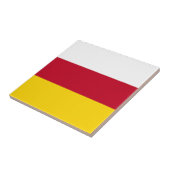 北オセチア国旗 タイル (側面)