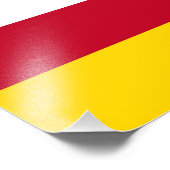 北オセチア国旗 フォトプリント            (角)