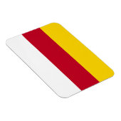 北オセチア国旗 マグネット (右側)