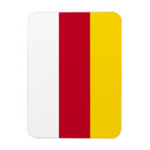 北オセチア国旗 マグネット (縦)