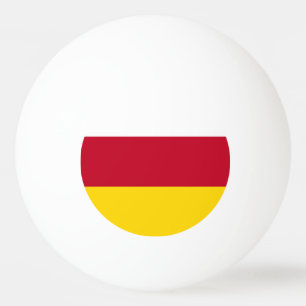 北オセチア国旗 卓球ボール