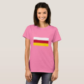 北オセチア国旗 Tシャツ (正面フル)