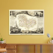 北オッズ キャンバスプリント (インサイチュ (リビング))