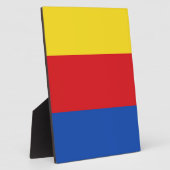 北オランダ国旗 フォトプラーク (側面)