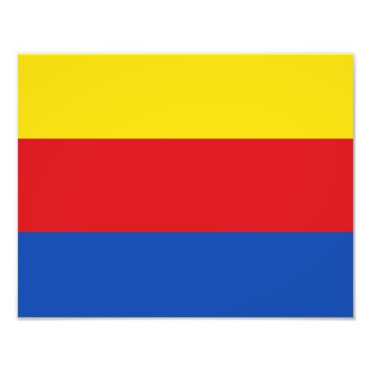 北オランダ国旗 フォトプリント            (正面)