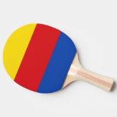 北オランダ国旗 卓球ラケット (横)