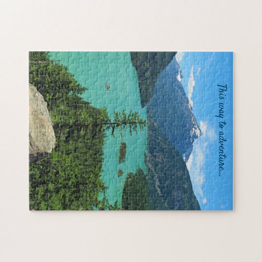 北カスケードのマウンテンレイクの風景WA ジグソーパズル (横)