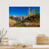 北カスケード秋の色 ポスター (キッチン)