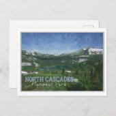 北カスケード – ワシントン ポストカード (正面/裏面)