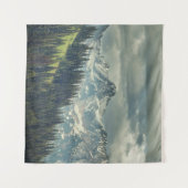 北カスケード：威厳のある山頂。 タペストリー (正面(横))