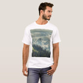 北カスケード:威厳のある山頂。 Tシャツ (正面フル)