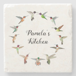 北カスタム米ハチドリ ストーンコースター