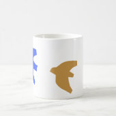 北カラフルモダン鳥コーヒーマグ コーヒーマグカップ (中央)