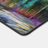 北カラフル淡水カラーイラストレーション デスクマット (コーナー)