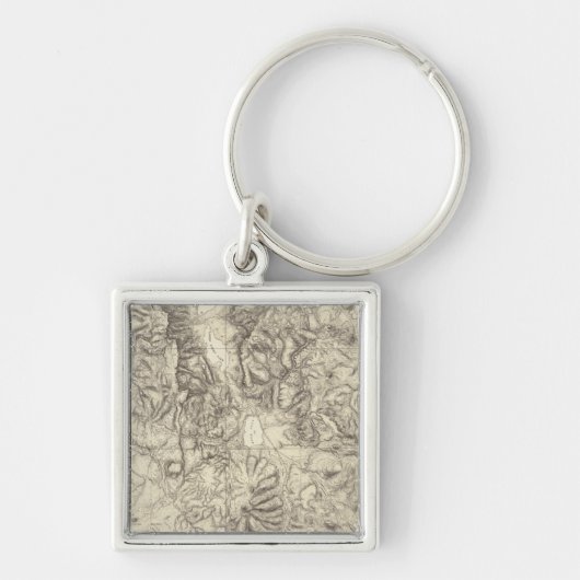 北カリフォルニアと北西ネバダ2 キーホルダー (正面)