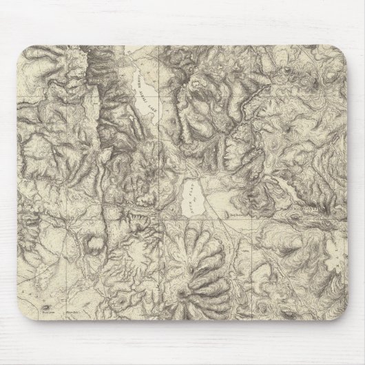 北カリフォルニアと北西ネバダ2 マウスパッド (正面)