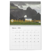 北カリフォルニアの海岸のカレンダー カレンダー (2月 2026)