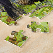 北カリフォルニアの裏庭の鳥 ジグソーパズル (側面)