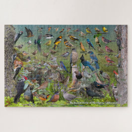 北カリフォルニアの裏庭の鳥 ジグソーパズル