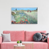 北カリフォルニアへの前列ビュー キャンバスプリント (インサイチュ (リビング))